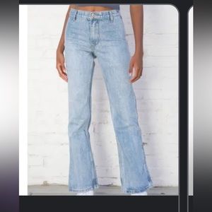 Brandy Melville Polly flare jeans